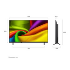 LG Nano AI 43NU880BPLA 108 cm (43 inch) 2 Star 4K Ultra HD Smart webOS 26 TV with AI Hub (2026 model)