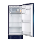 LG 185 L Direct Cool Single Door 5 Star Refrigerator with Base Drawer  with Smart Inverter Compressor, Runs on Home Inverter, Fit Max Chiller Tray & 2026 Model (Blue Waterlilly, GLD1956ZABW)
