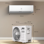 Godrej 2026 Model 1.5 Ton 5 Star Split Inverter with 5-in-1 convertible | AI Powered| Heavy Duty Cooling at 52 degree celsius|i-Sense technology AC (HIC 18Q5TH, White)