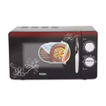 Haier 20L Solo Microwave Oven with Painted Cold Roll Steel Cavity (HIL2002MFPH, Black)