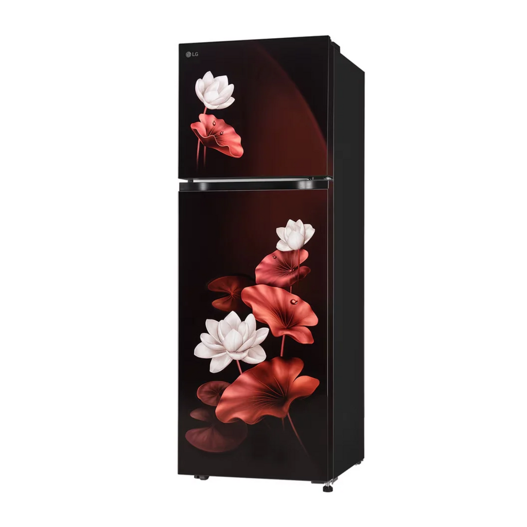 LG 251 Litres 2 Star Frost Free Double Door Convertible Refrigerator with Express Freeze (GLT2526XWSL, Scarlet Lotus) (2026 Model)