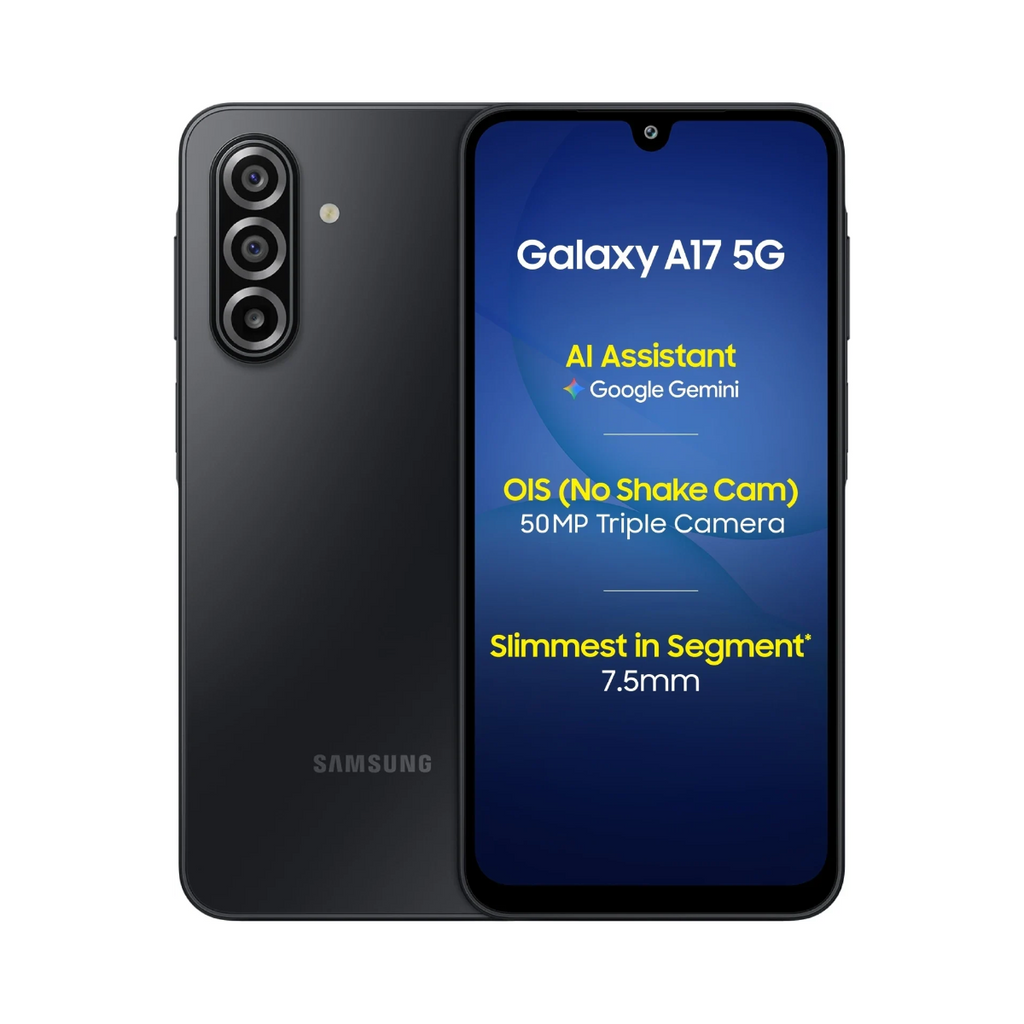 SAMSUNG Galaxy A17 5G (6GB RAM, 128GB, Black)