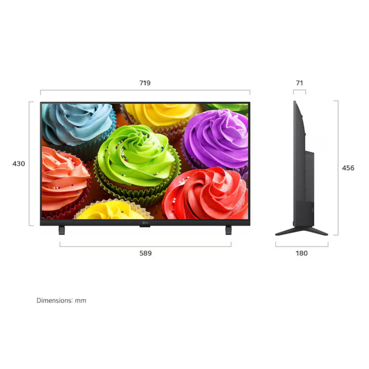 LG LB653 81.28 cm (32 inch) 1 Star HD LED Smart webOS TV with Clear Voice Pro technology & Dynamic Tone Mapping (2026 model)