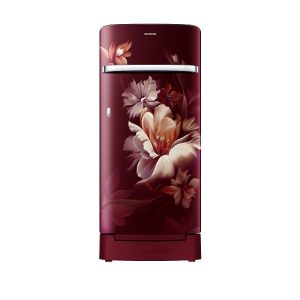 LG 185 L 5 Star Inverter Direct-Cool Single Door Refrigerator (GL-D201ASCU,  Scarlet Charm, Base stand with drawer) : : Home & Kitchen