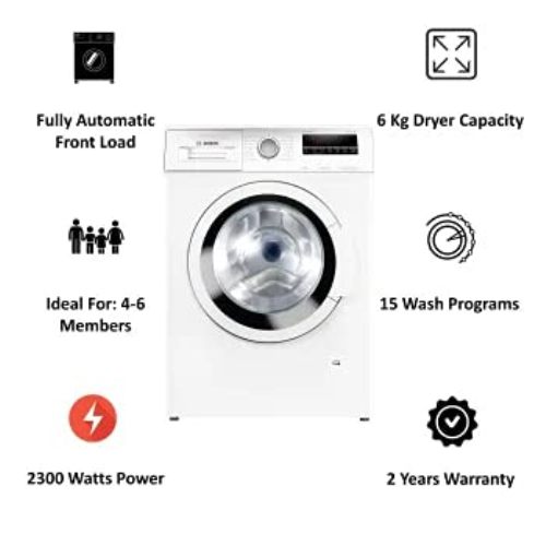 Bosch 6 Kg Front Loading Fully Automatic Washing Machine