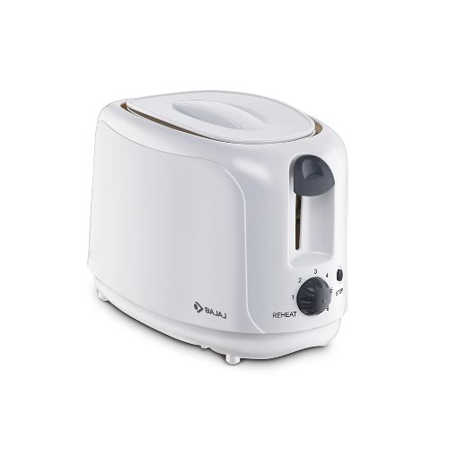 Bajaj 750 Wat Pop-up Toaster White