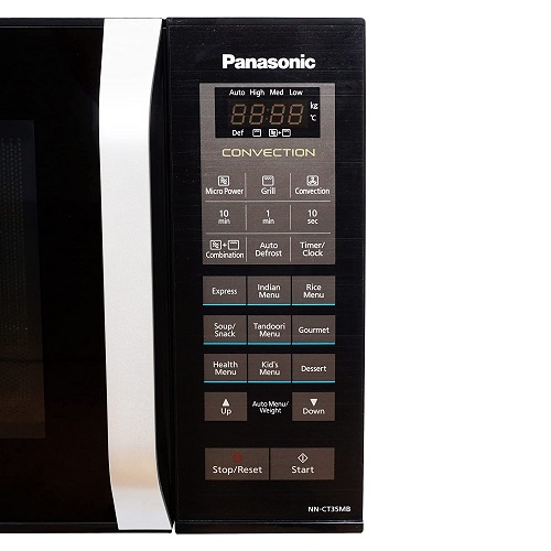 Panasonic 23 Litres Convection Microwave Oven Black Floral