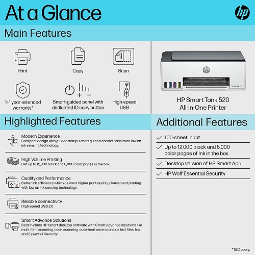 HP Smart Tank Print, Scan &amp