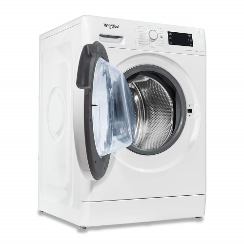 Whirlpool 8 kg Front Load Washing Machine White