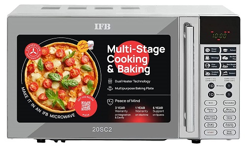 IFB Convection Microwave Oven Metallic Silver