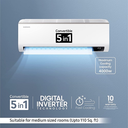 Samsung Air Conditioners 1 Ton 3 Star White