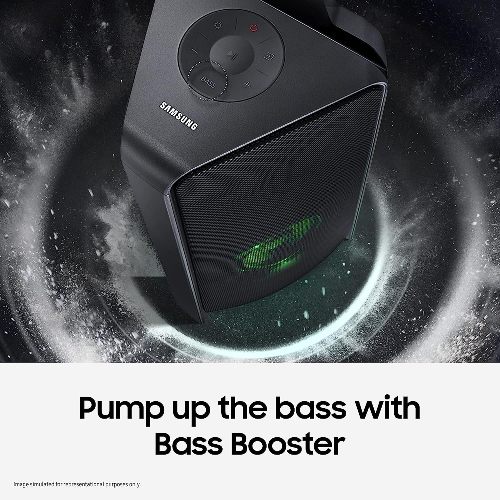 Floor Bluetooth Sound, Electronics Khosla Tower (Black) Samsung - {MX-T50/XL) Playback Music USB Party Standing Sound Bi-Directional Water Multi-Connection, Resistant, Power Speaker, Audio, High Lights,
